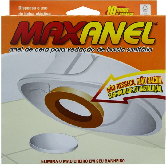 ANEL PARA VEDACAO VASO SANITARIO | 037 | SEM KIT | MAXSEAL